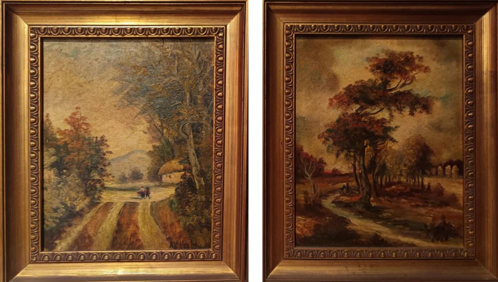 AV Hech - Landscapes (diptych)