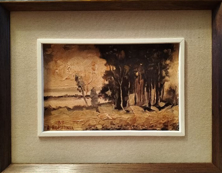 Alfonso Bersani - Paisaje con plantas