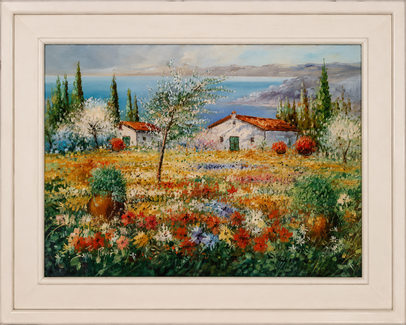Primavera, di Sonia Rossi, olio su tela