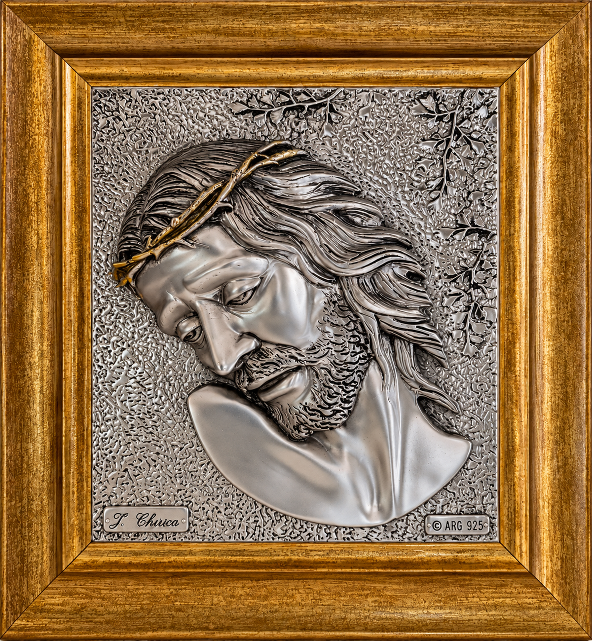 Cristo Miracoloso di L. Chirico, bassorilievo
