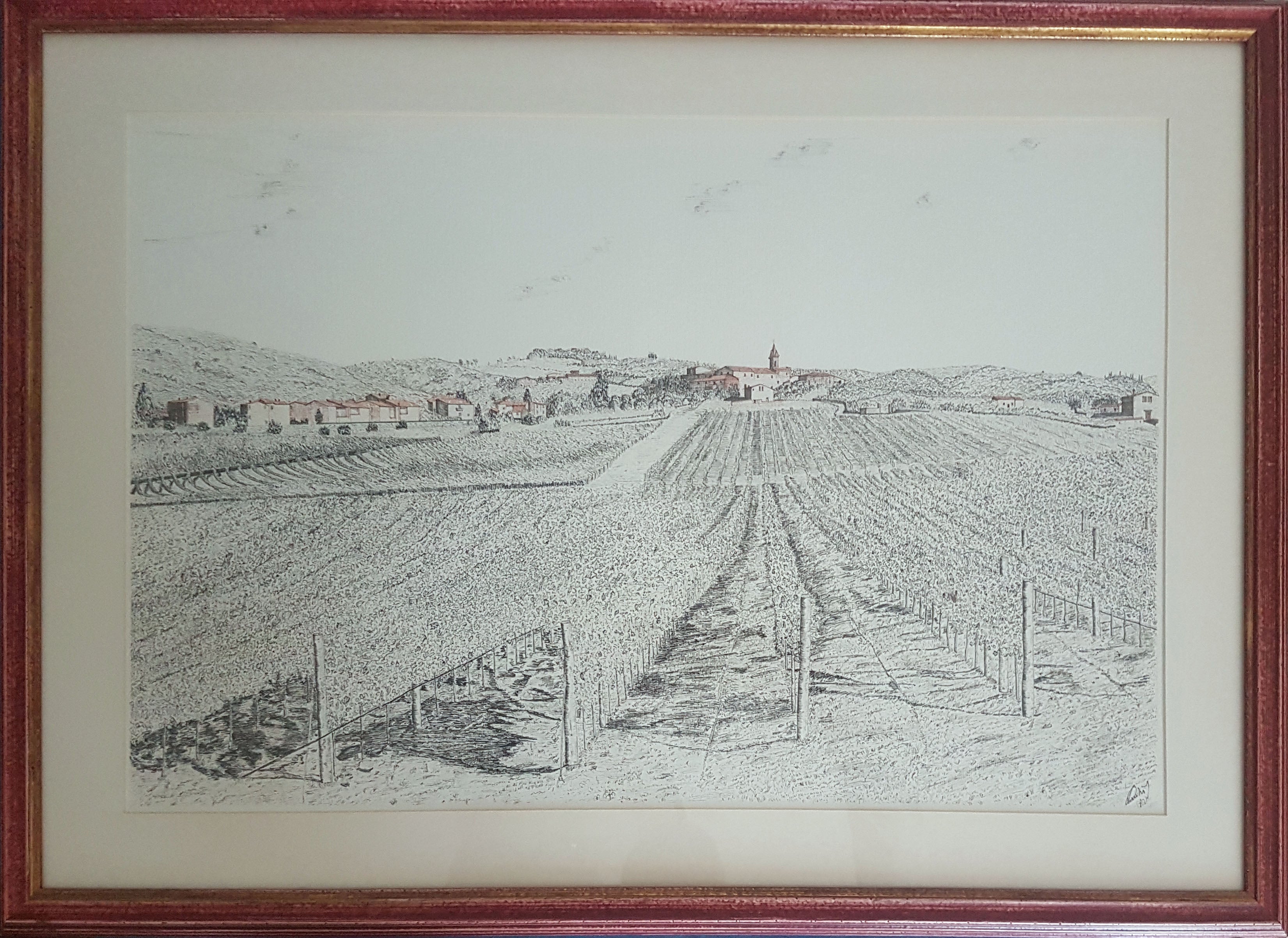 Cesare Laschi - Chianti, viñedo en San Gusmè