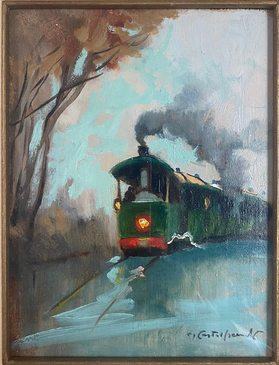 Cirano Castelfranchi - Treno