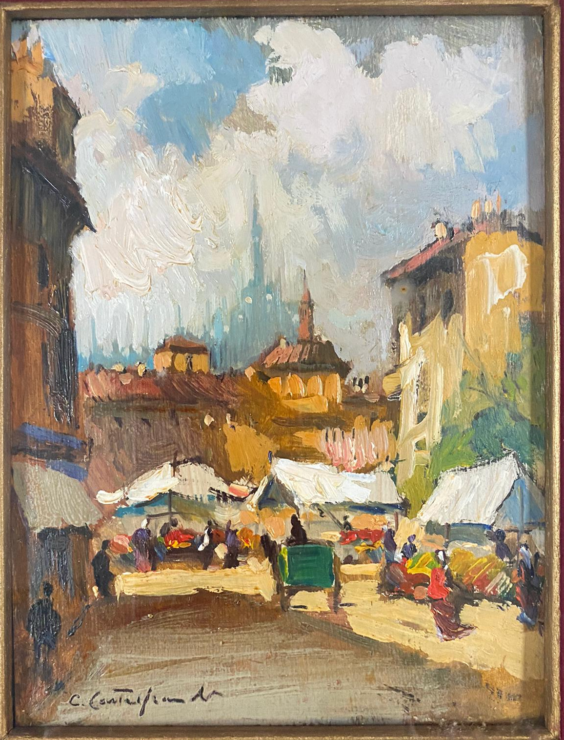 Cirano Castelfranchi - Vecchio mercatino