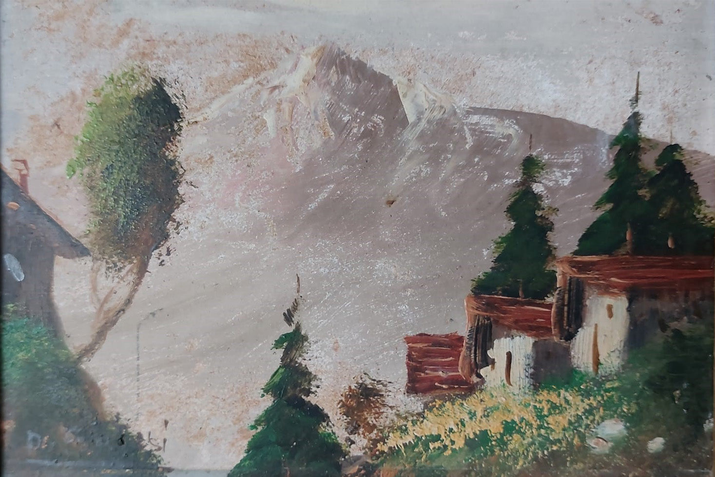 Autor desconocido - Paisaje alpino