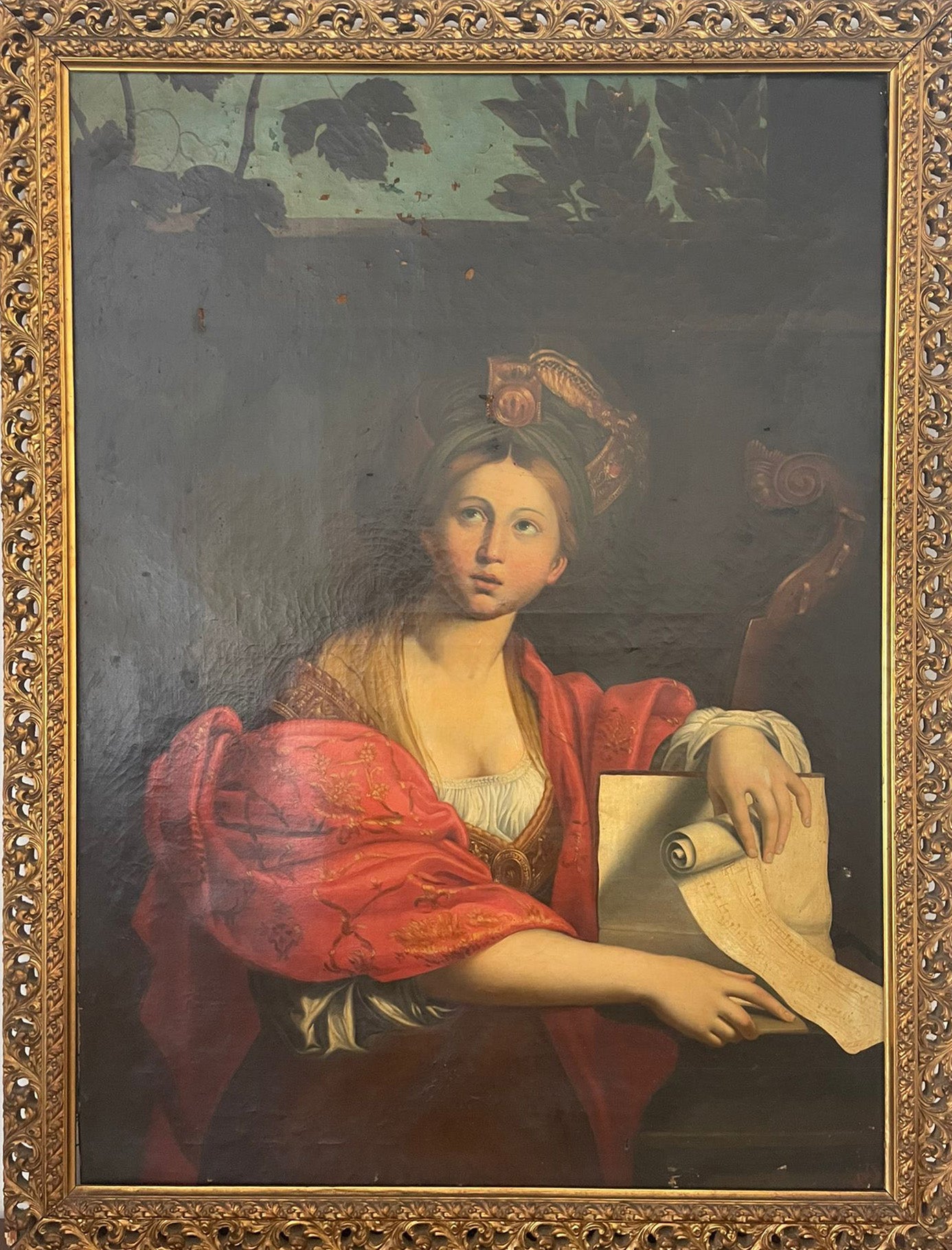 Author's copy of Domenichino's Cumaean Sibyl