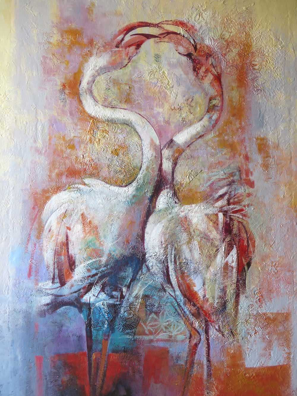Marisa Falbo - Corteggiamento - Fenicotteri