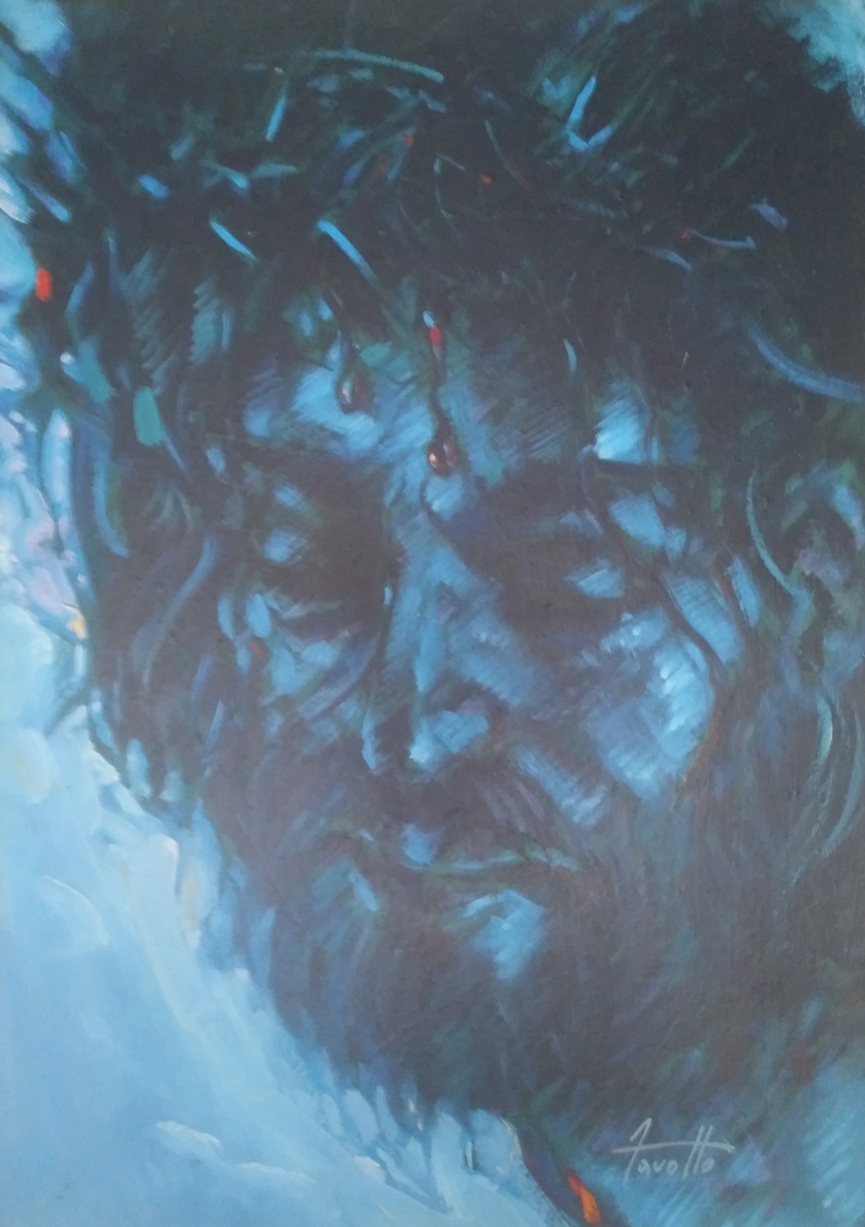 Sergio Favotto - Cristo Blu