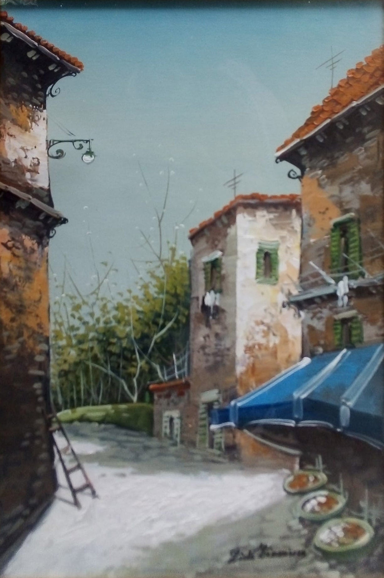Dante Domeniconi - Granja del valle del Po