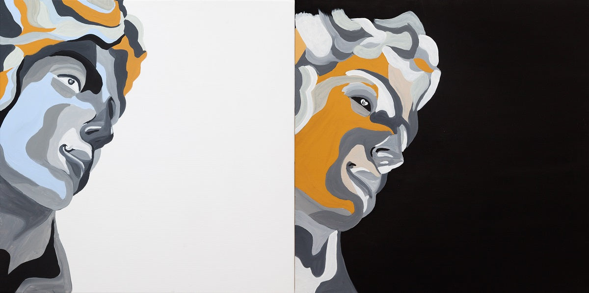 Maurizio Baccili - Right Side Left Side (diptych)