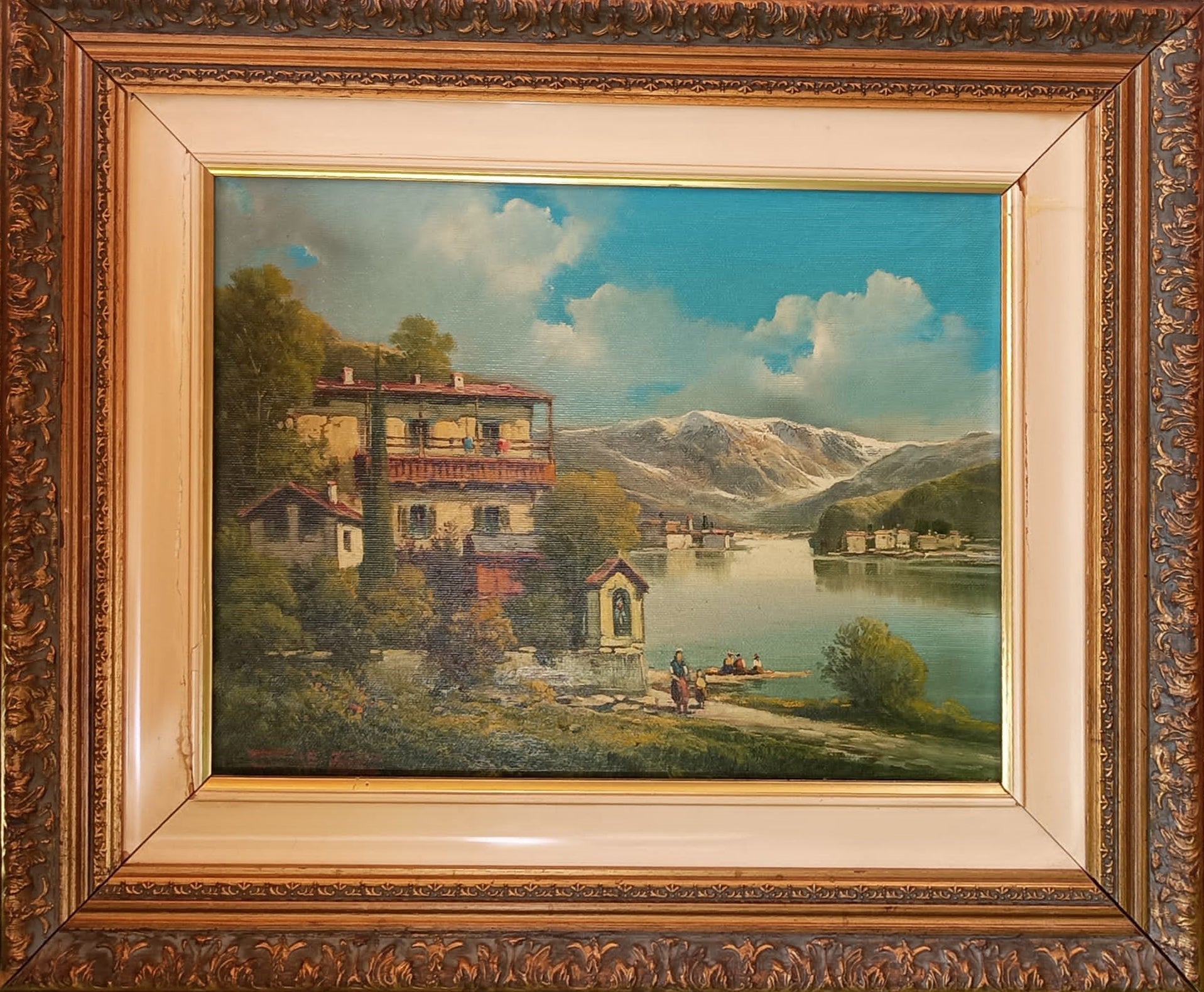 Antonio De Rosa - Paesaggio di montagna