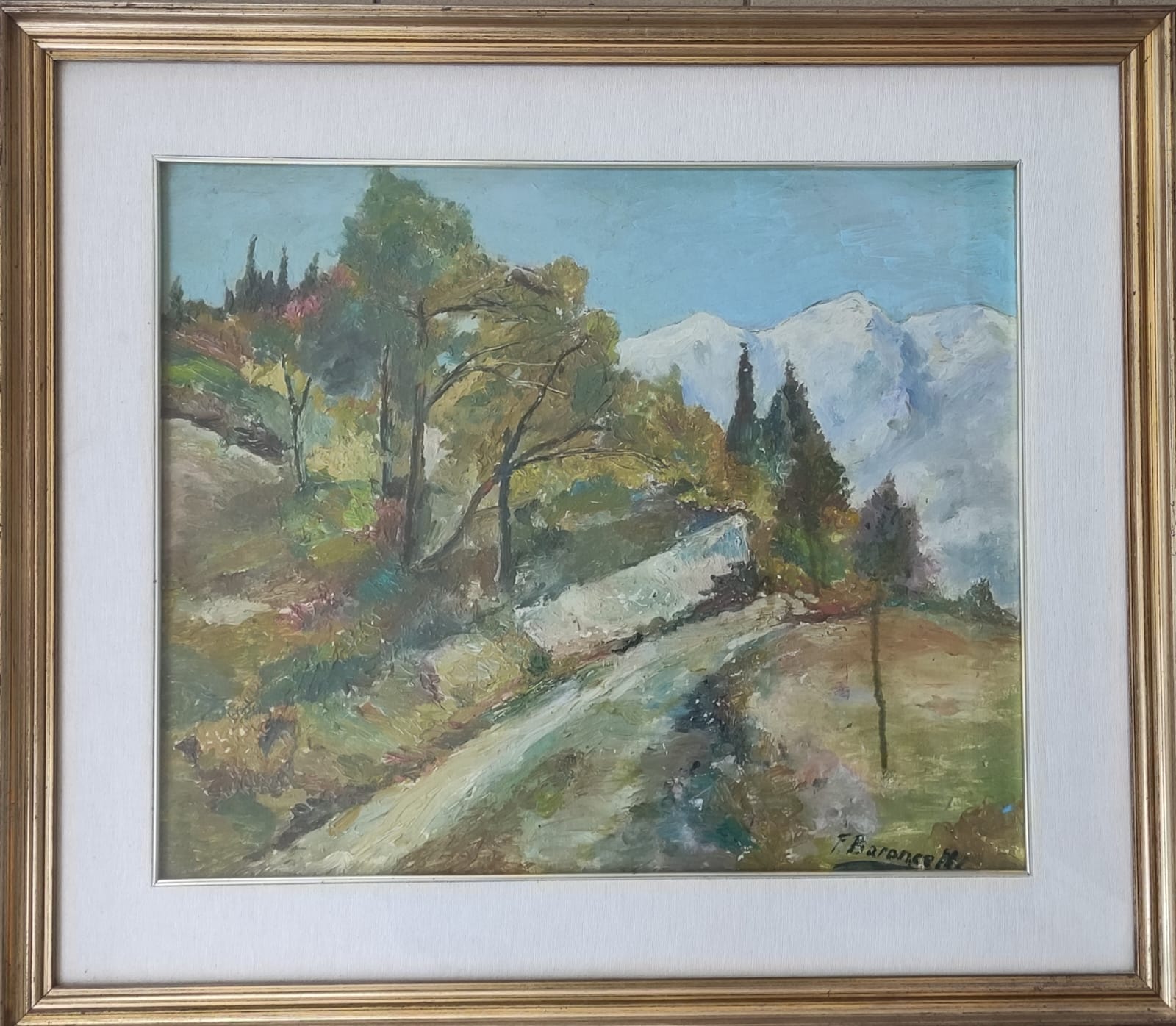 BARONCELLI - PAESAGGIO DI MONTAGNA