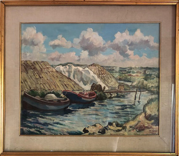 Michele Dixitdomino - Salina hacia Trapani