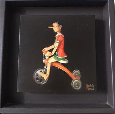 Fabrizio D'Ottavi - Pinocchio sul triciclo