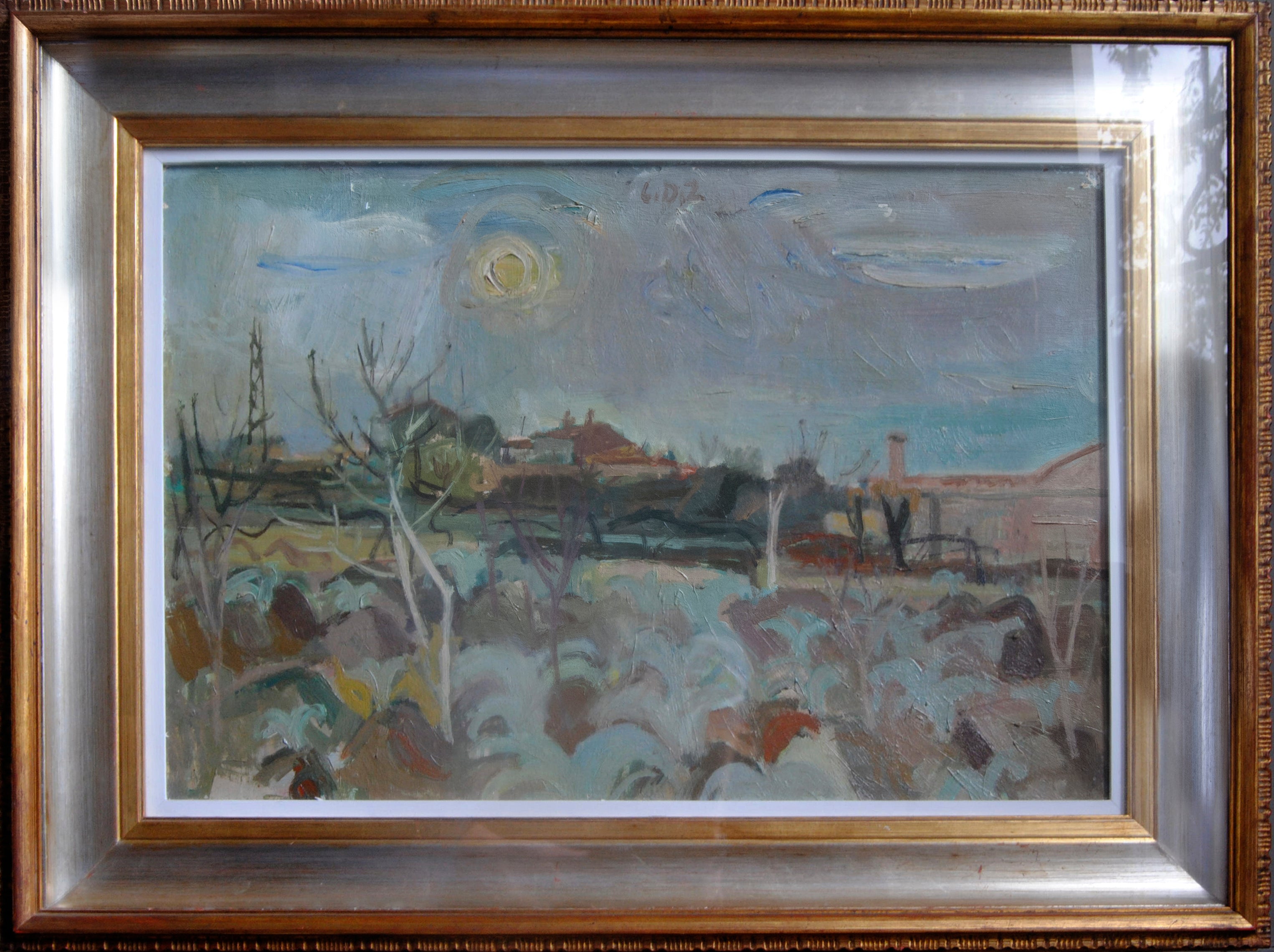 Carlo Dalla Zorza - Paesaggio di Mazzorbo