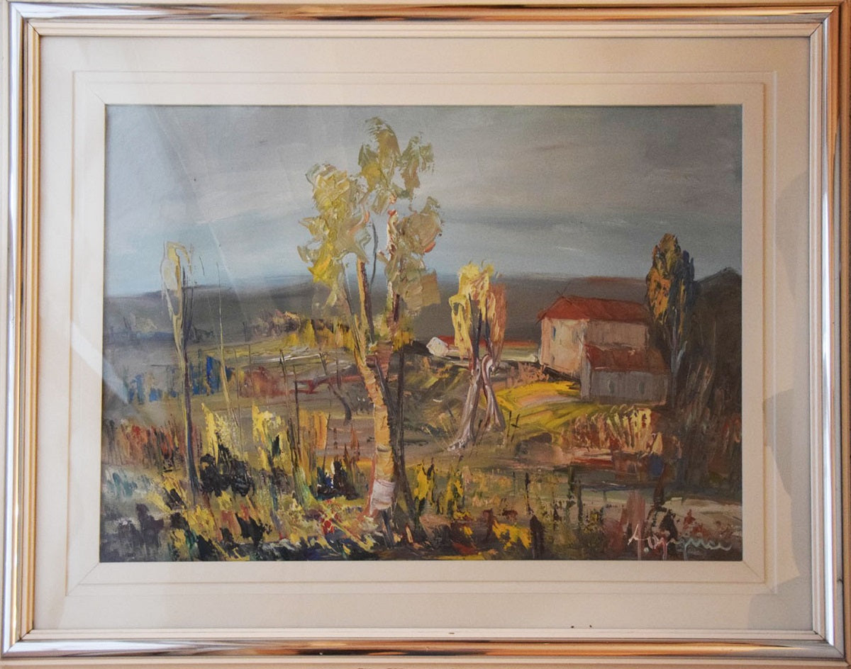 Aldo Oppici - Paesaggio autunnale