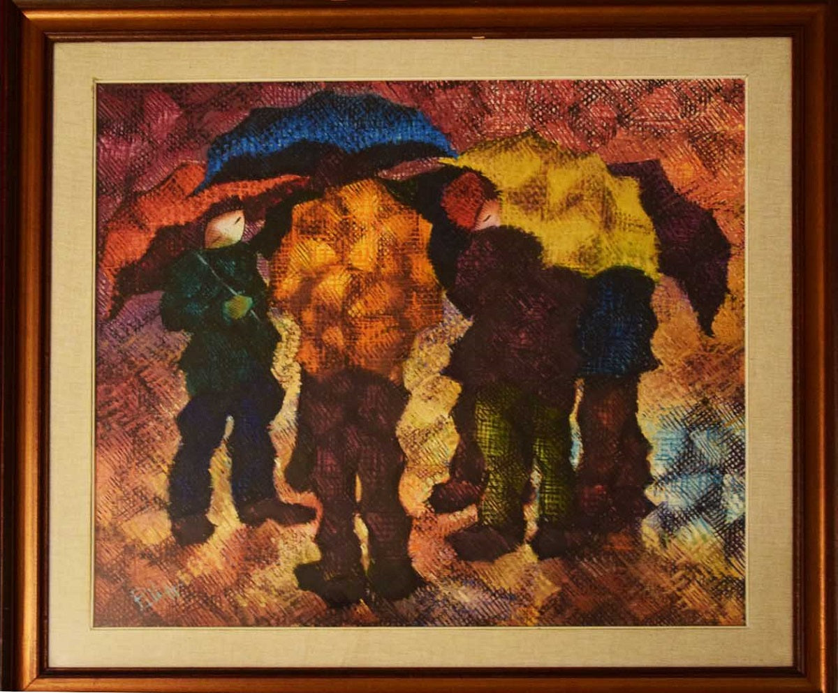 Pasquale Pilla - A Chat in the Rain