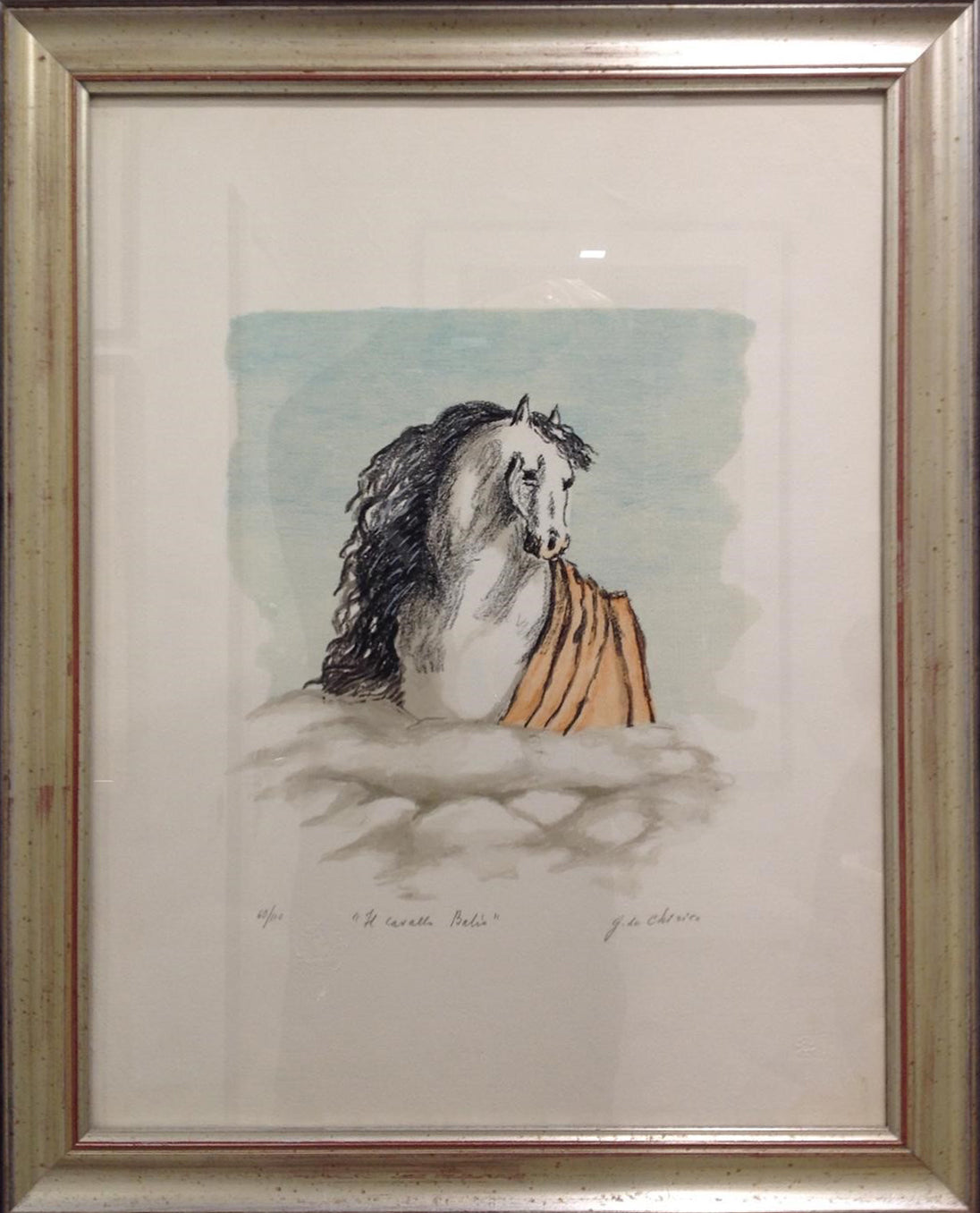 Giorgio De Chirico - El caballo Balio