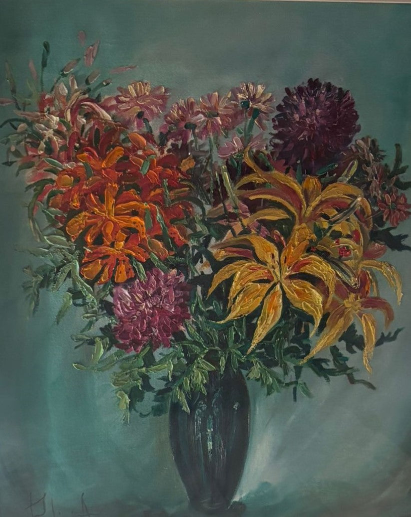 Alberto Paolini - Senza titolo (vaso di fiori)