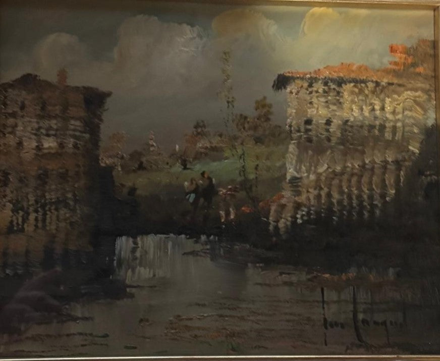 Lucio Cargnel - Senza titolo (paesaggio)