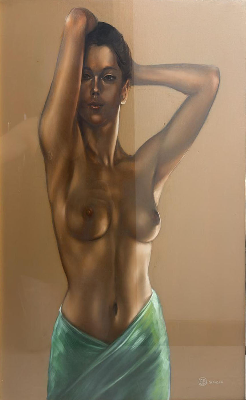Antonio G. Di Nola - Senza titolo (nudo di donna)