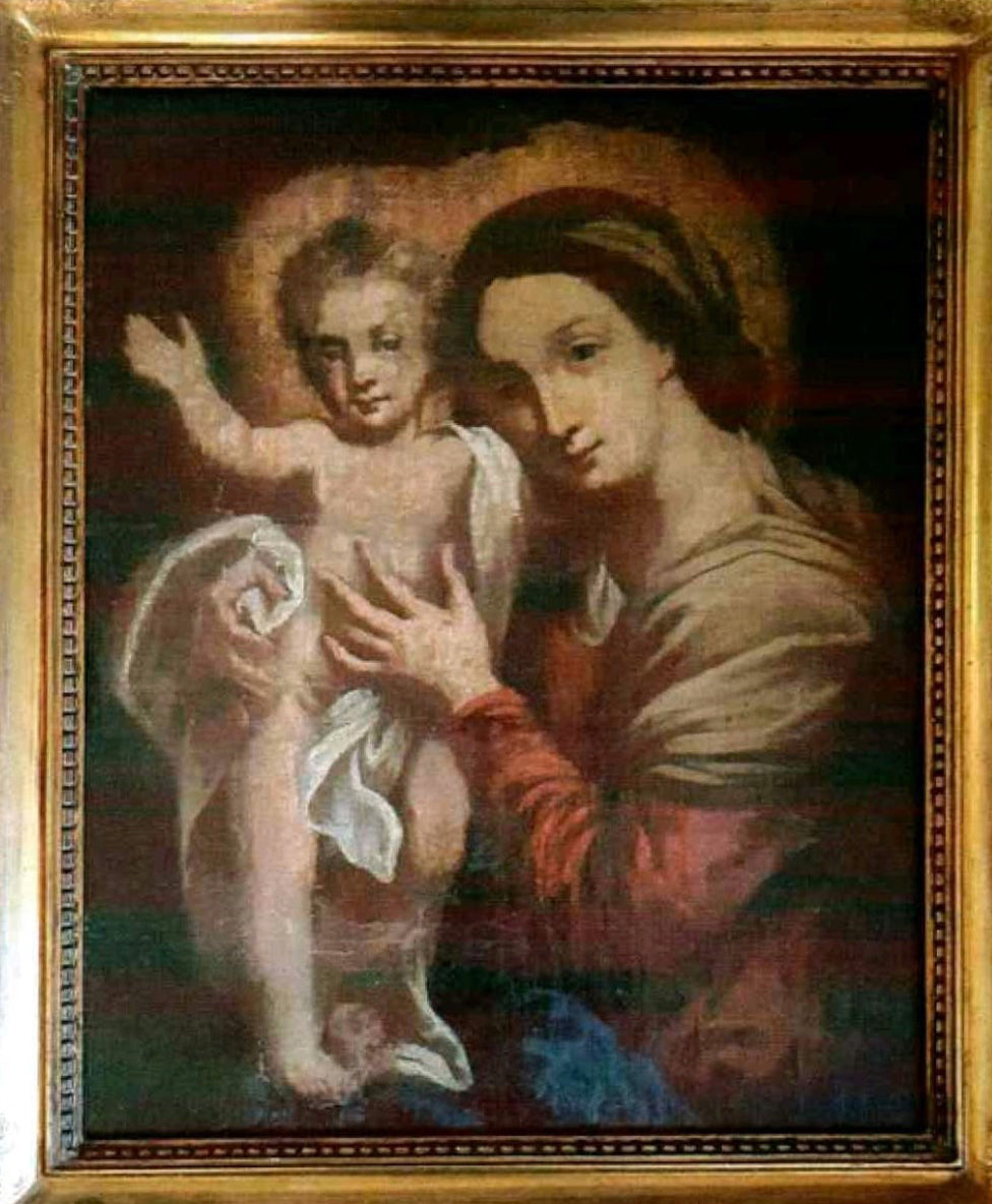 Autore Sconosciuto - Madonna con bambino