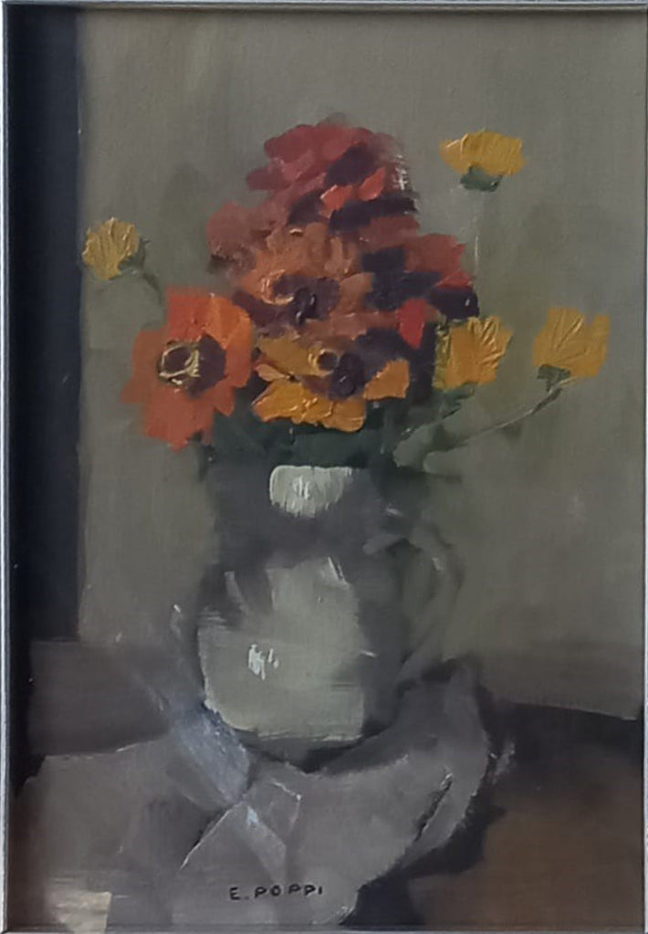 Eugenio Poppi - Untitled (Vase with Flowers)