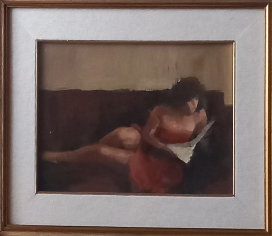 Eugenio Poppi - Figure on the Sofa