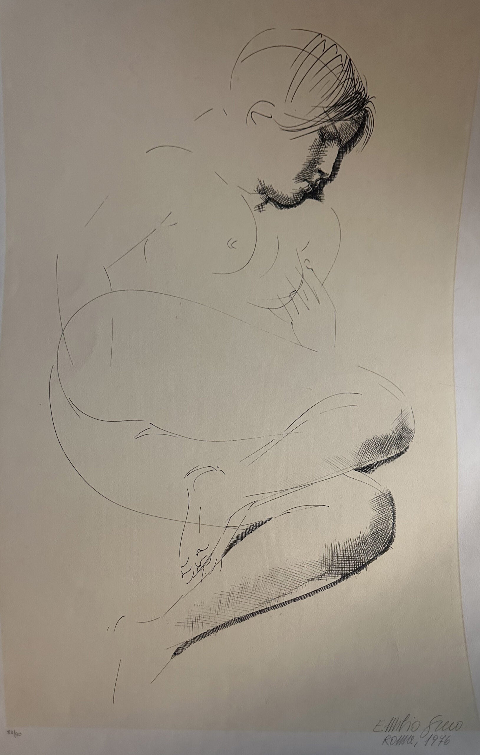 Emilio Greco - Nudo di donna