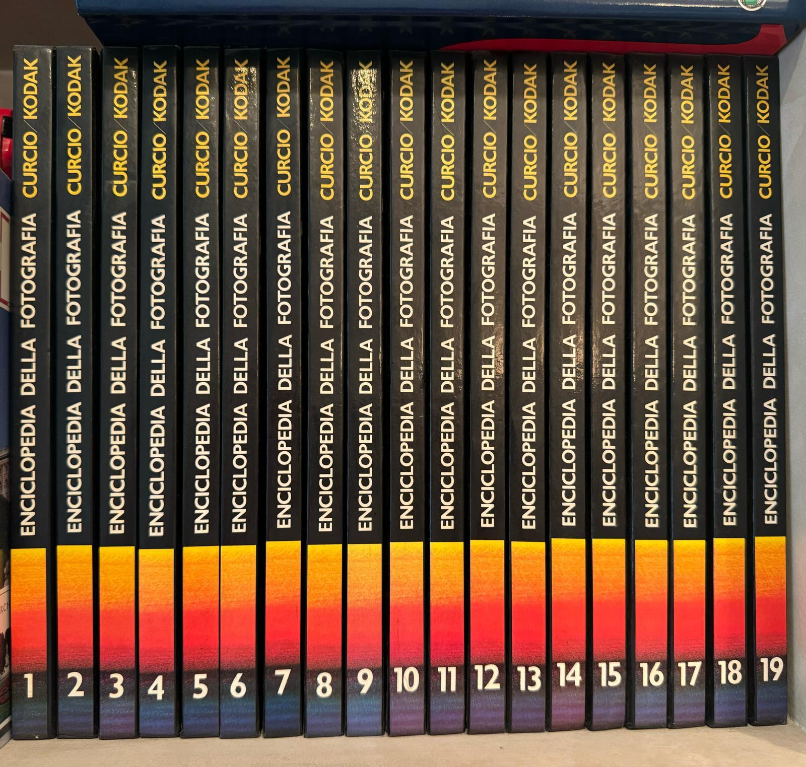 Enciclopedia della Fotografia (19 Volumi) - Curcio Kodak