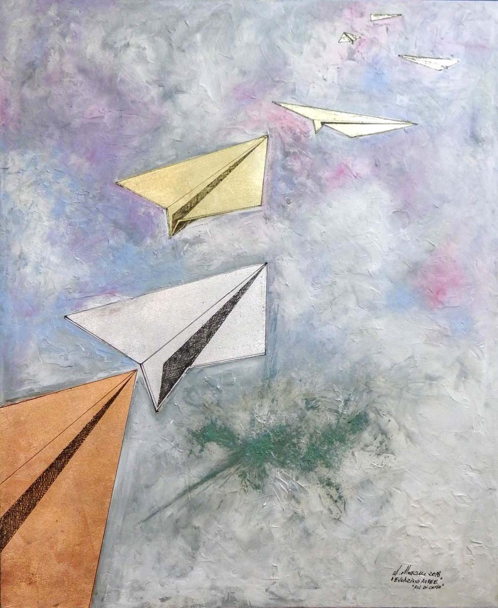 Alessandro Marrone - EVOLUZIONI AUREE ALI DI CARTA