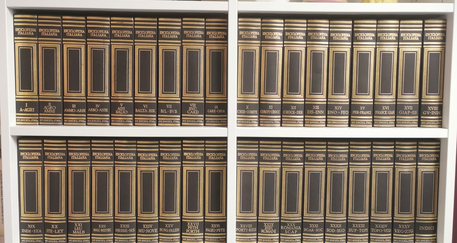 Enciclopedia Italiana, Enciclopedia del Novecento, Vocabolario - Treccani