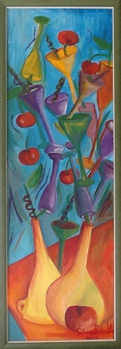 Silvana Prinetti - Equilibrio di bicchieri