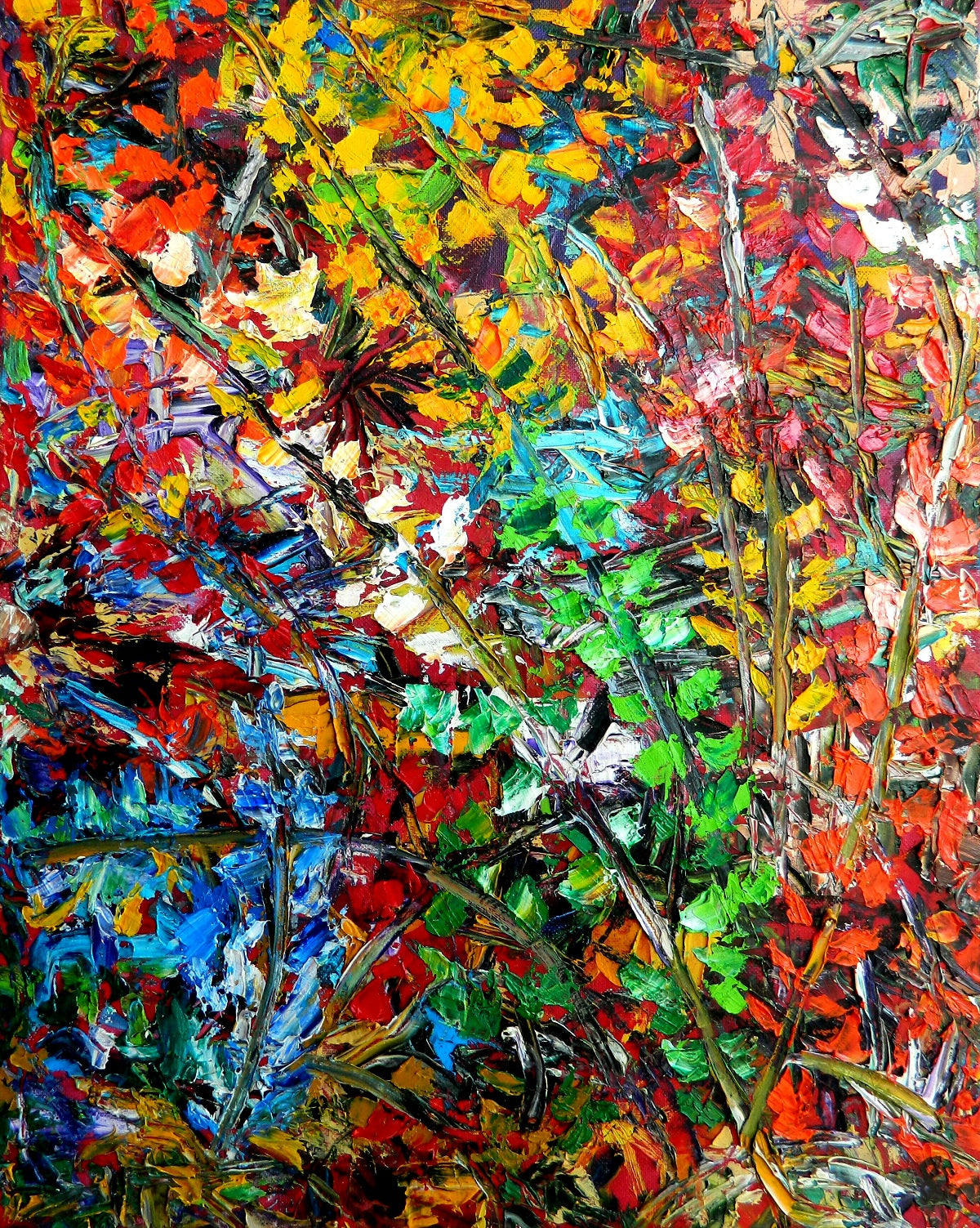 Loris Bortolin - Esplosione astratta