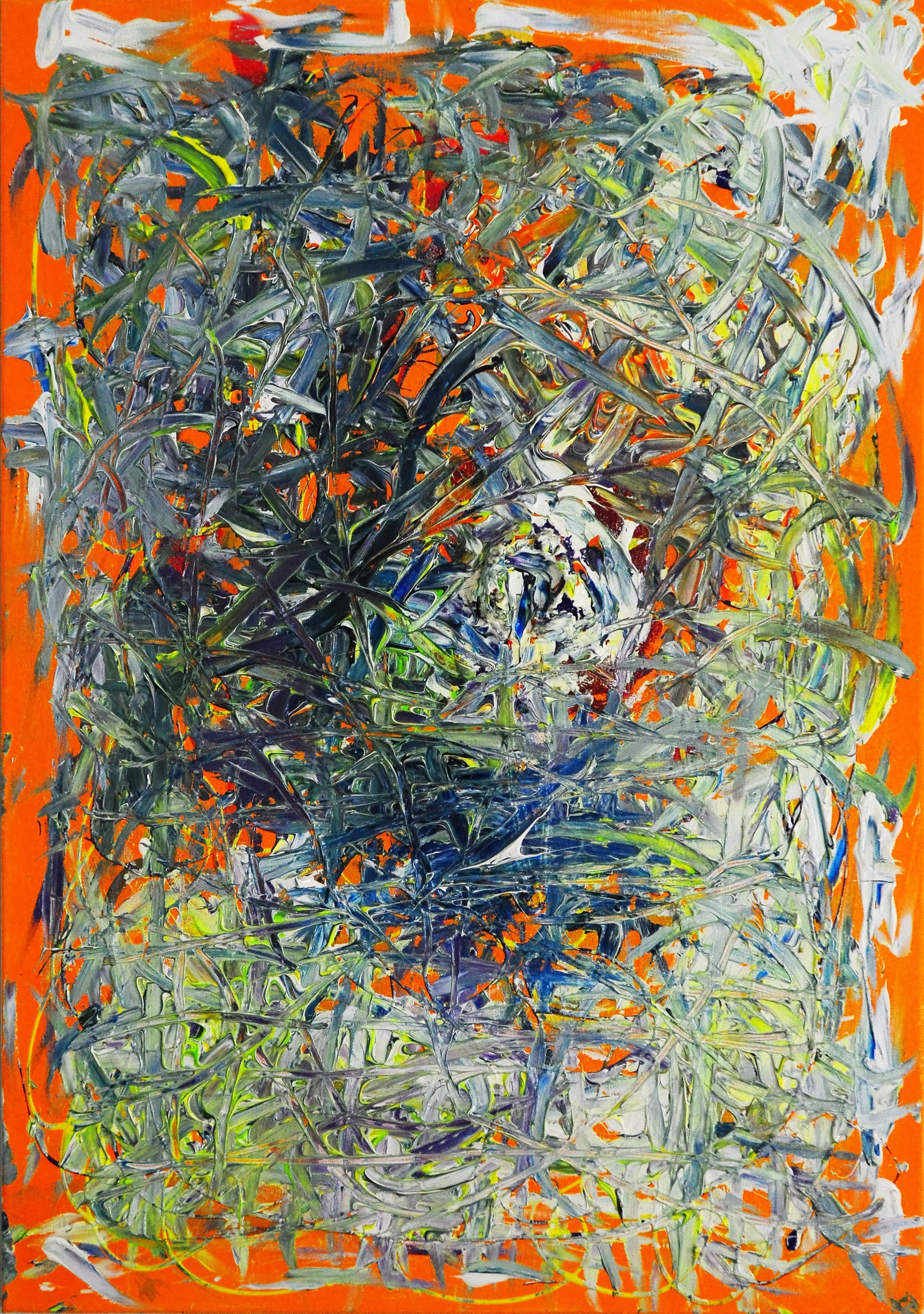 Marco Feci - Evoluzione del vulcano di colore