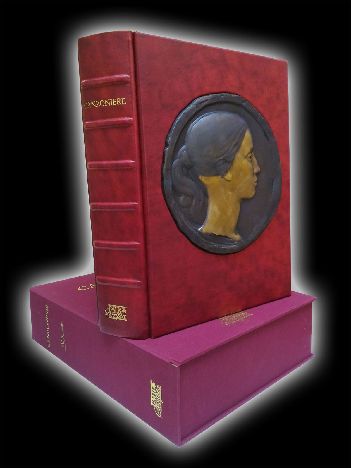 Songbook with bas-relief by Mario Donizetti – Fmr Art'è