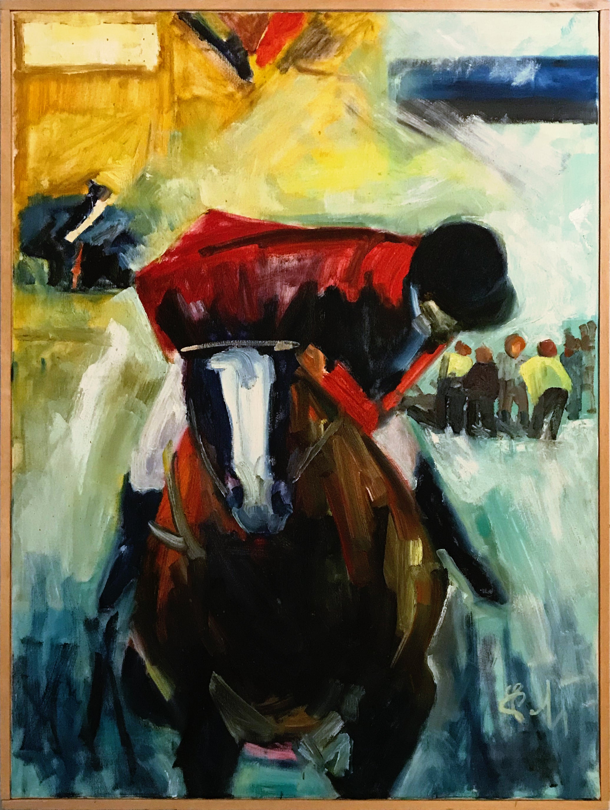 Corrado Papa - Jockey al galope