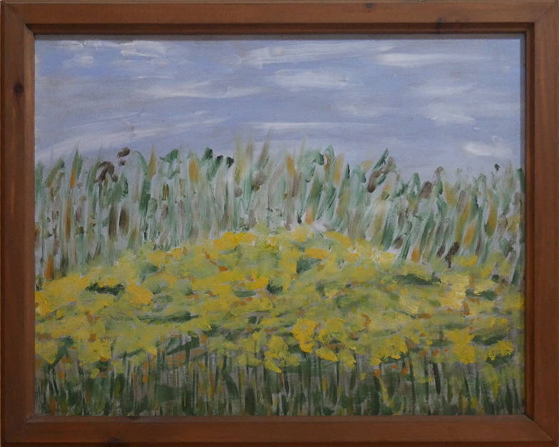 Pierino Chiesa - Fiori di colza a Mappano