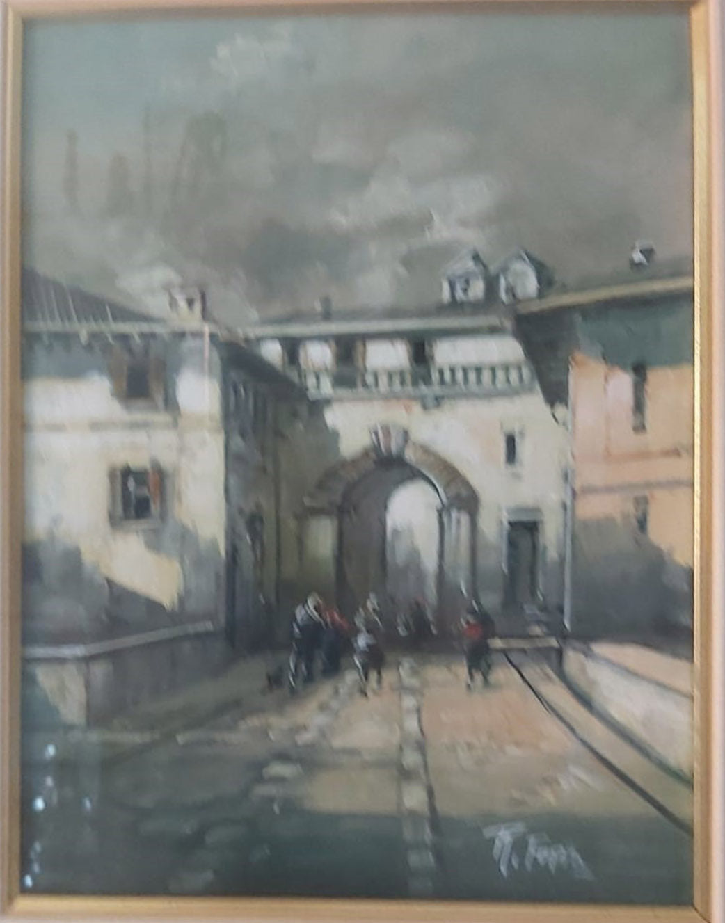 R. Foppa - Senza titolo (Paesaggio)