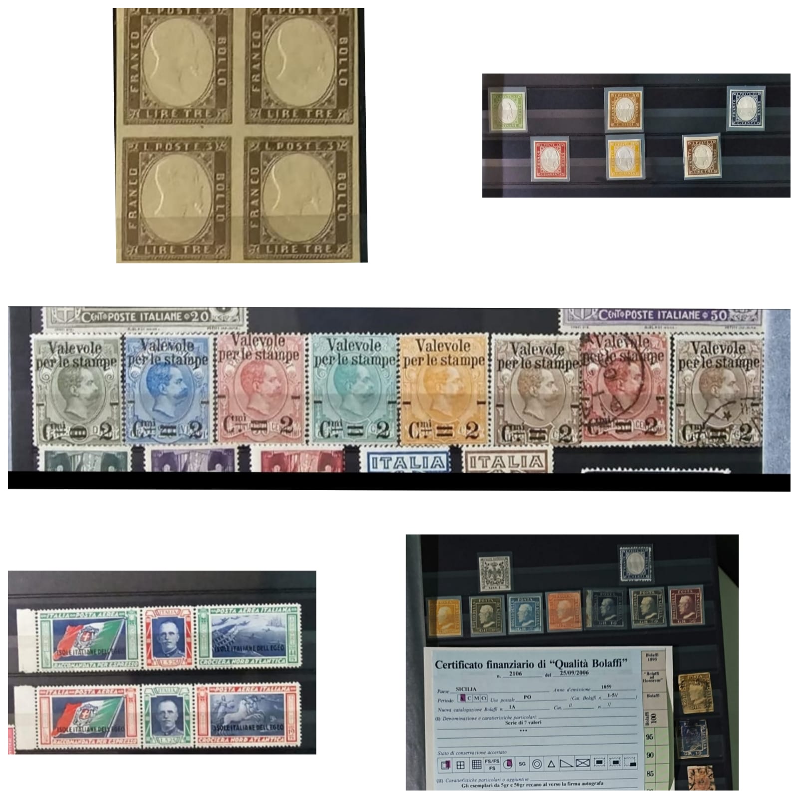 Philatelic collection
