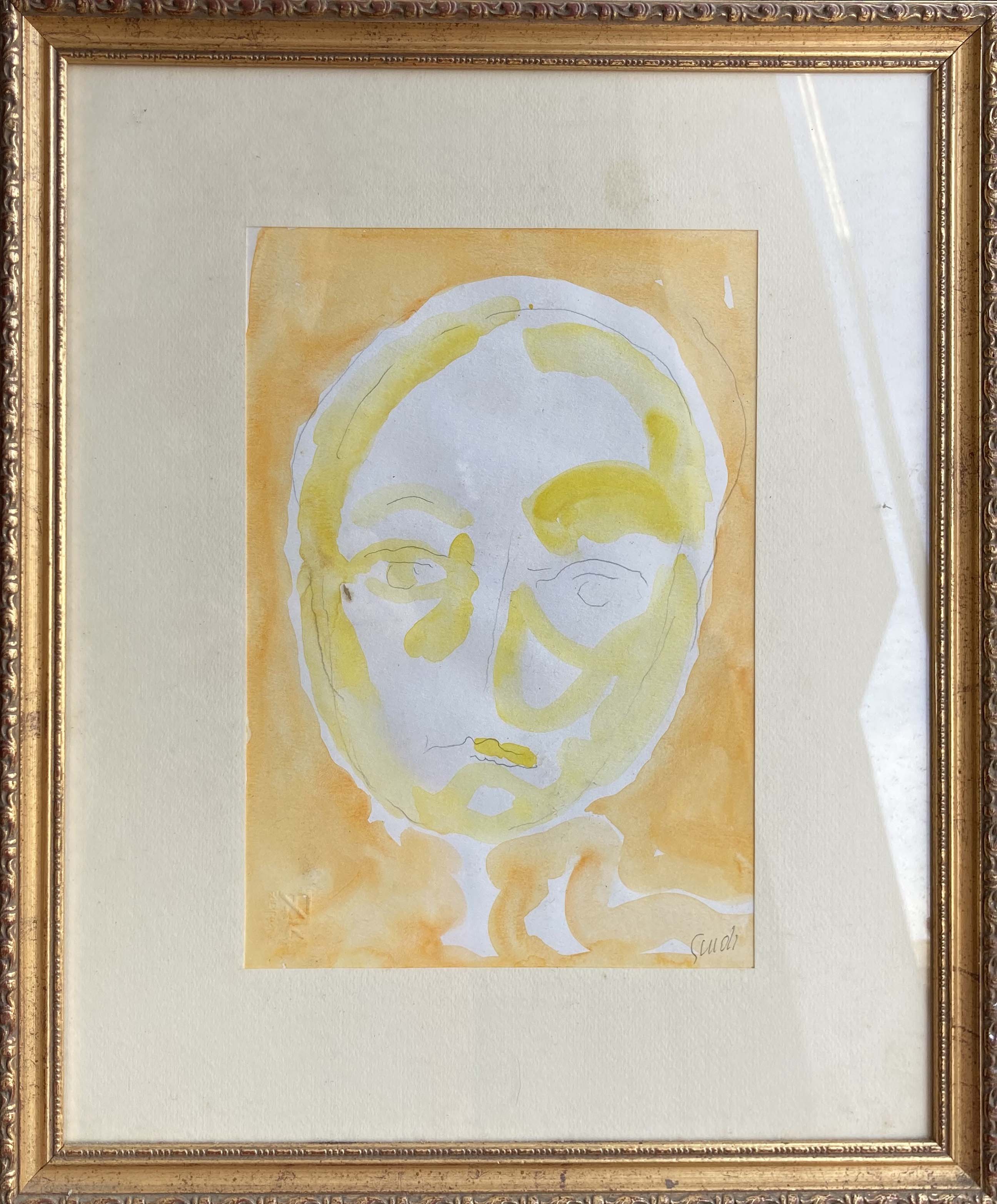 Ritratto di Virgilio Guidi, opera su carta