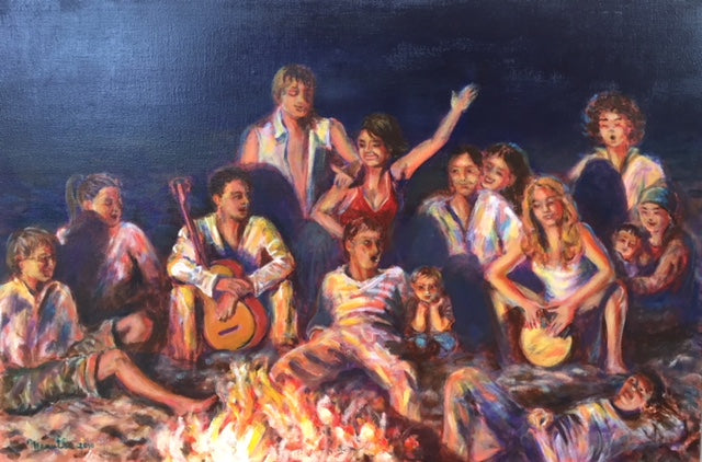 Manuela Sorrentino - Falò sulla spiaggia