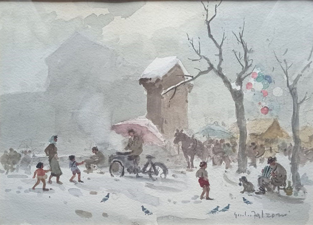 Giulio Falzoni - Vecchia Milano