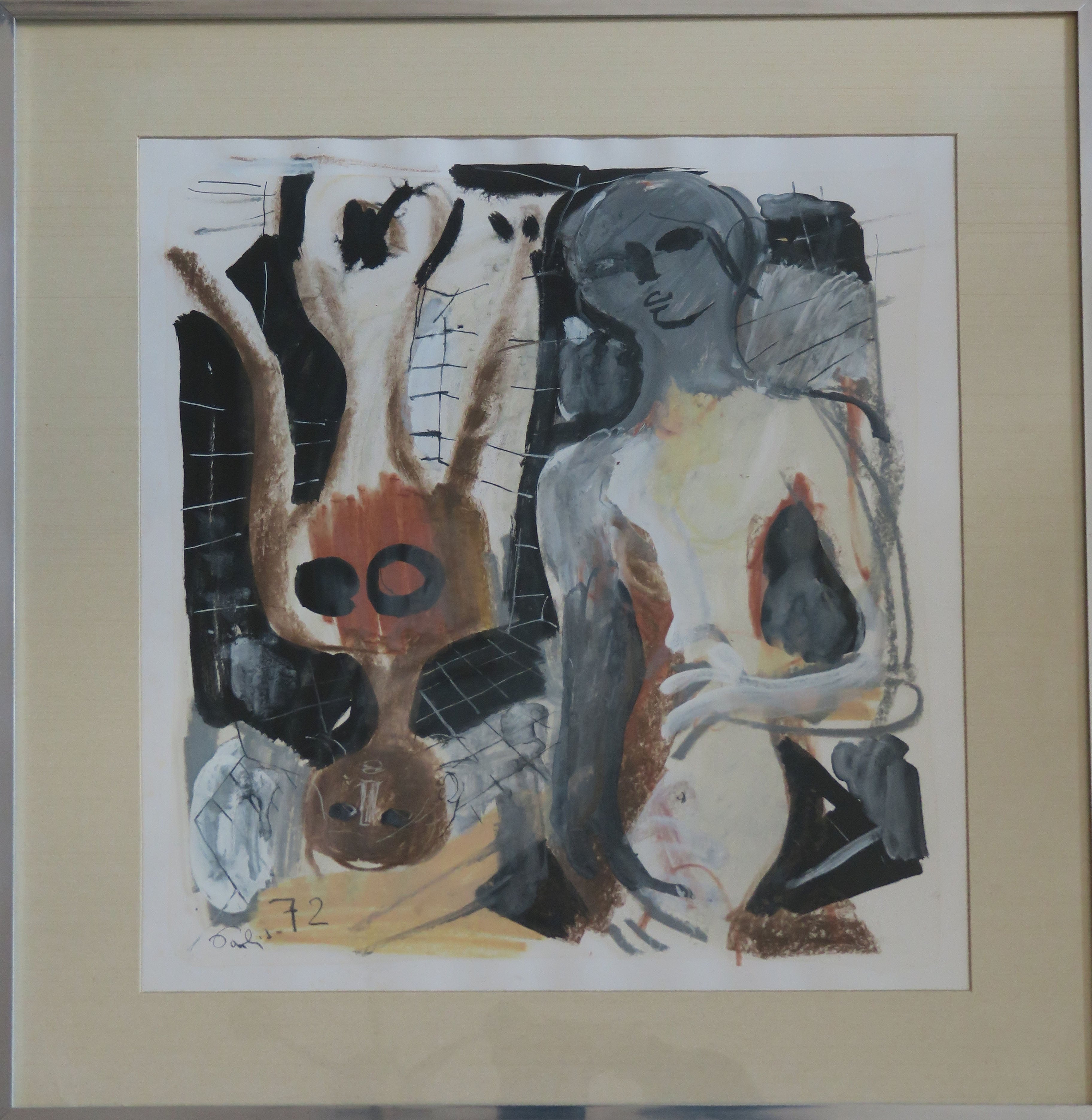 Bruno Paoli - Senza titolo "Due figure"