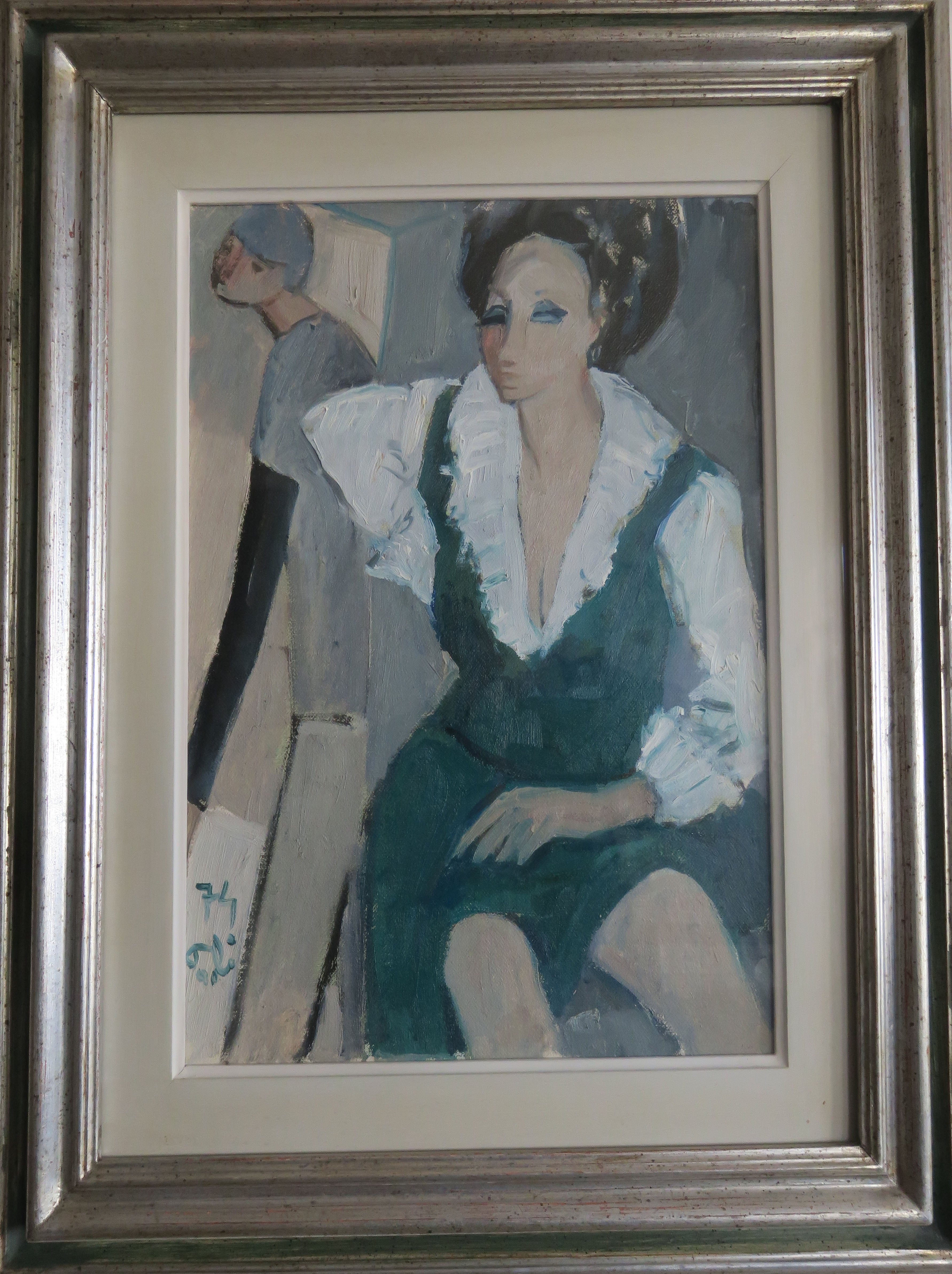 Bruno Paoli - Senza titolo (Figura verde)
