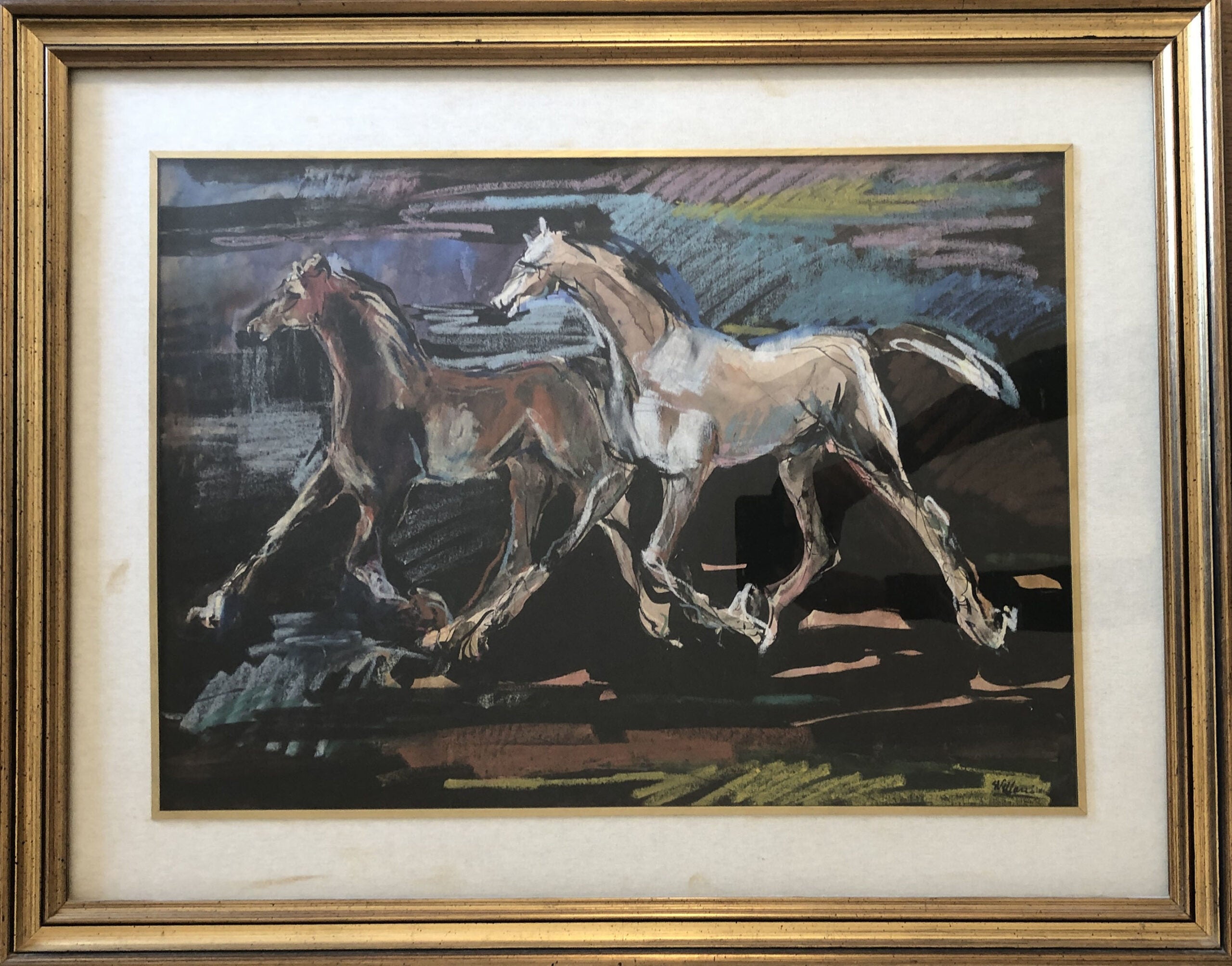 Giuseppe Villani- Senza Titolo (Cavalli)
