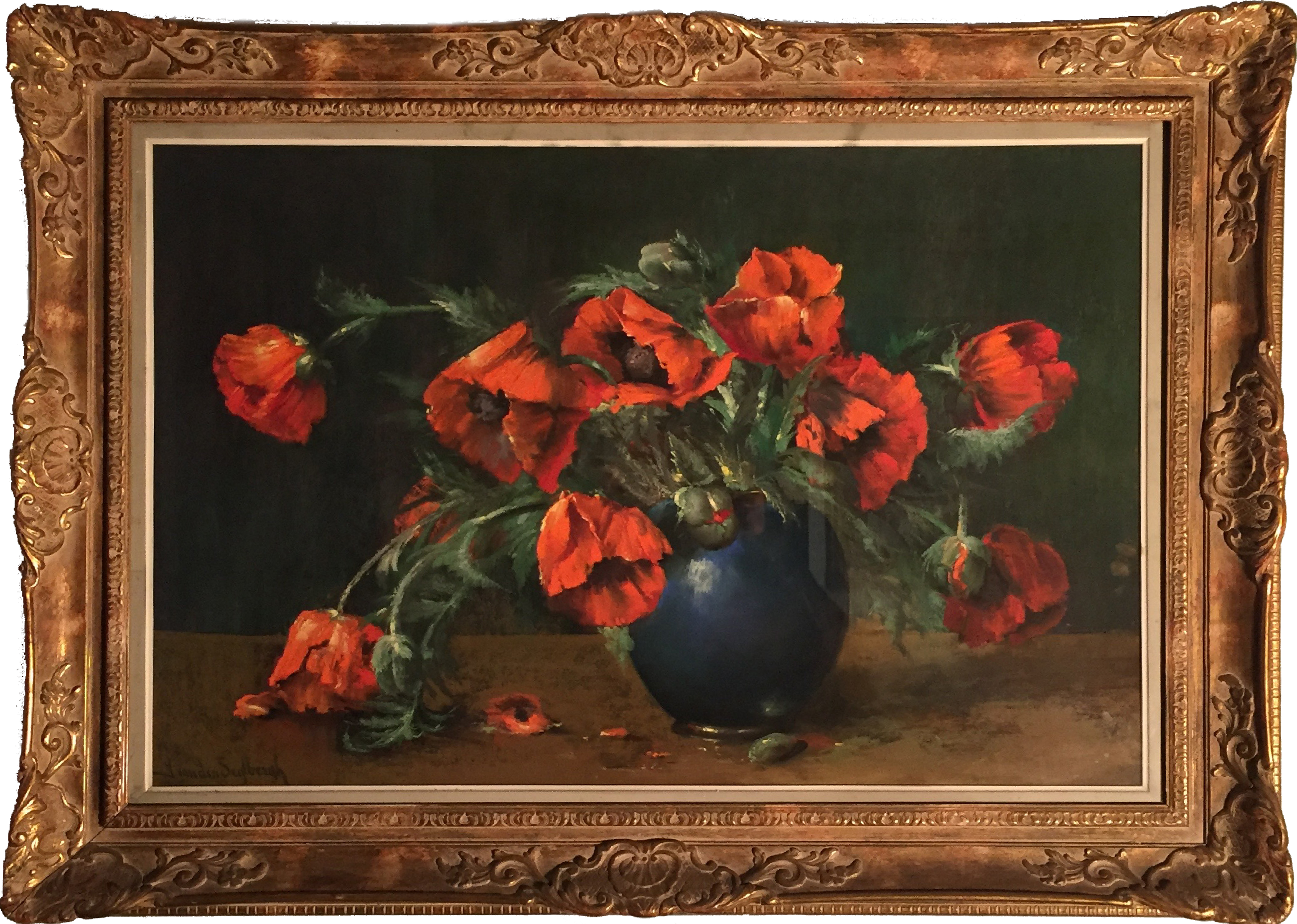 Jaak Van Den Seylbergh - Vaso di Papaveri