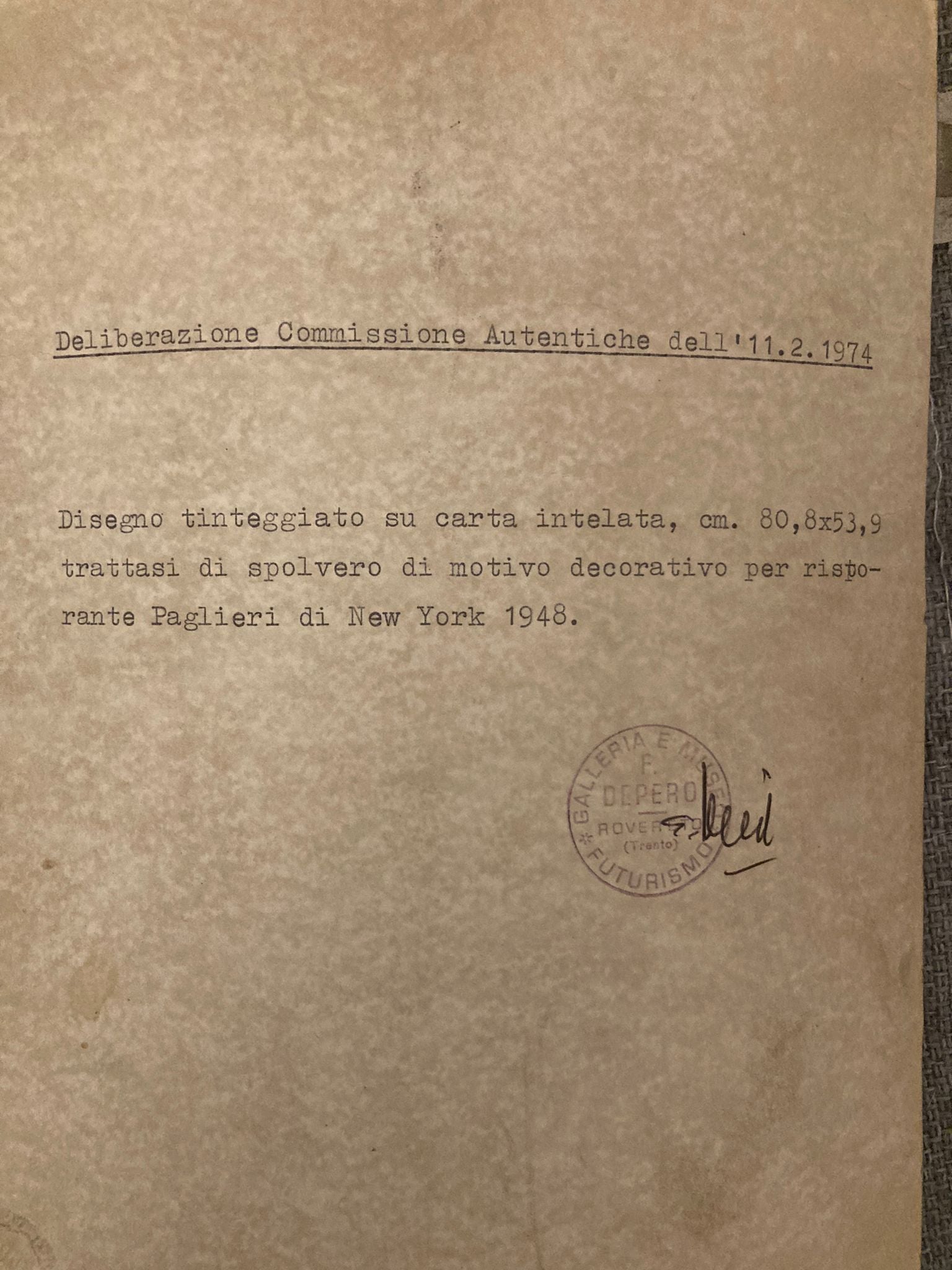 Fortunato Depero - Sin título