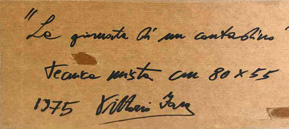 Vittorio Fava - La giornata di un contadino