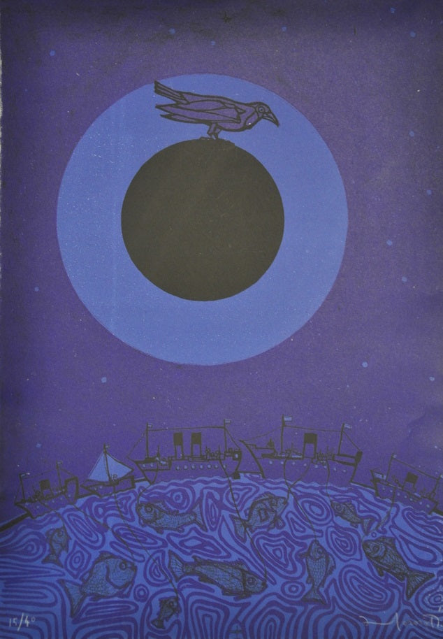 Francesco Casorati - Eclipse lunar