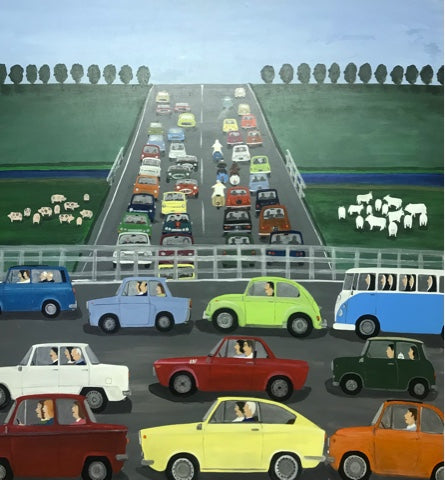 Maurizio Sani - Traffico in Val di Chiana
